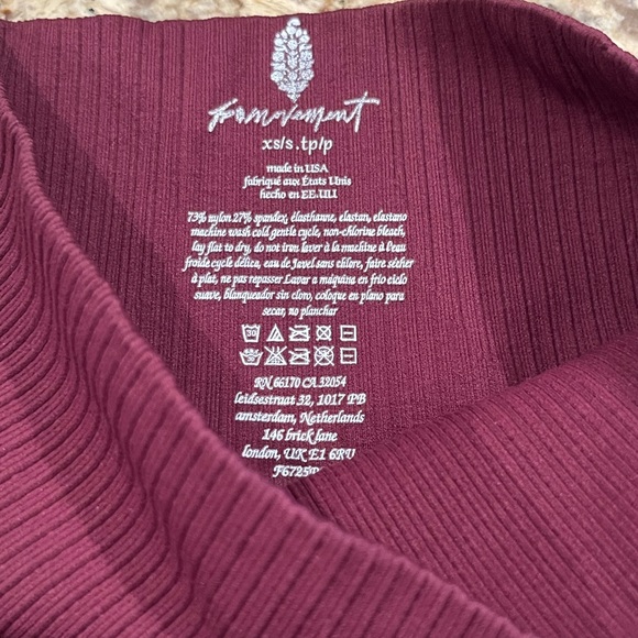 NWOT Free People Good Karma Running Shorts - Picture 12 of 12